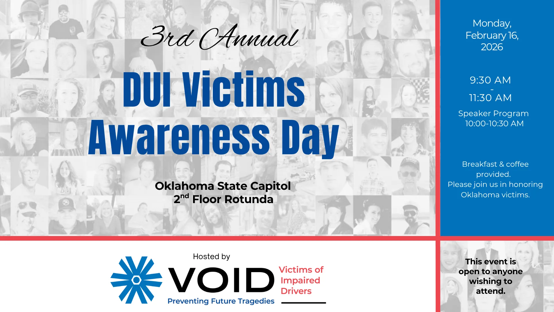 3rd Annual DUI Day Flyer