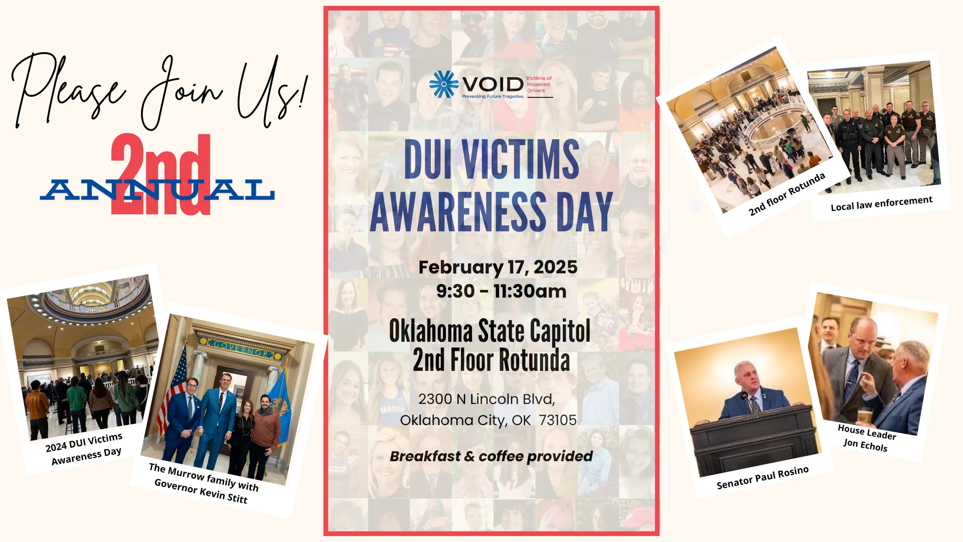 2nd Annual DUI Day Flyer